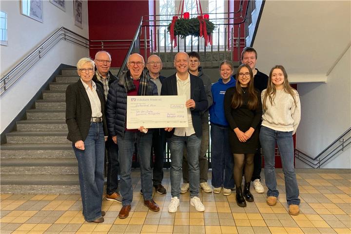 Hilfe, die ankommt 1000 Euro gingen an das Projekt „We for India“.