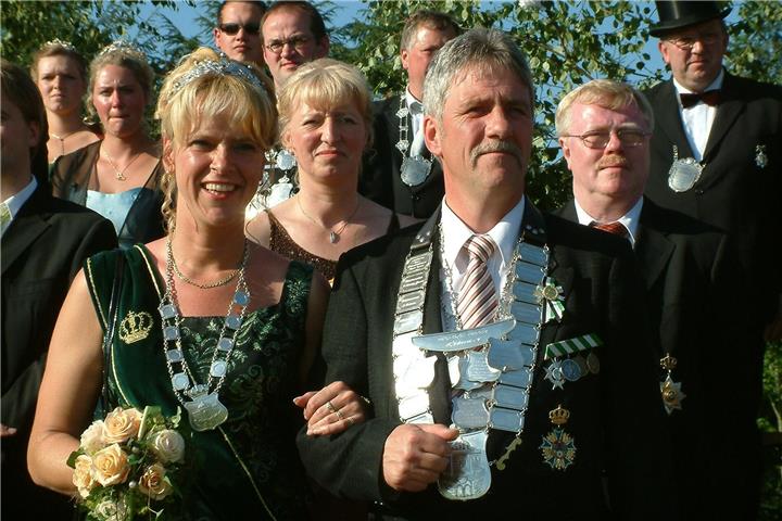 2006 wurden Konrad Thewes und Anja Klein-Ridder das Kaiserpaar.