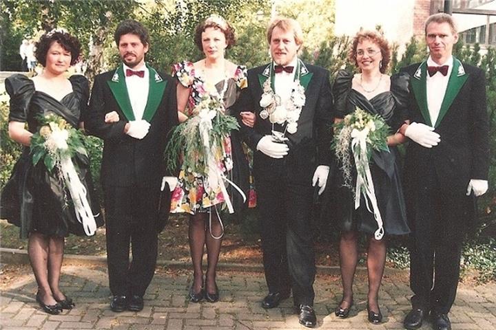 25 jähriges Thronjubiläum feiern Ludger Pierick und Angelika Röttgers.