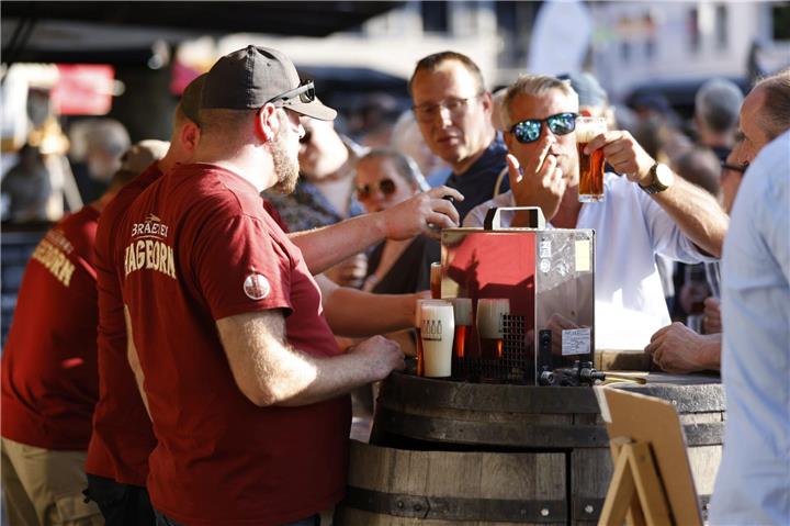 80 verschiedene Biersorten kann man probieren.