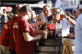 80 verschiedene Biersorten kann man probieren.