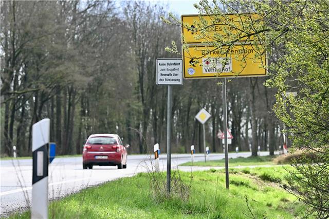 Ab Montag, 23. März, will Straßen NRW die Bundesstraße 70 ab Borken bis Raesfeld sperren.