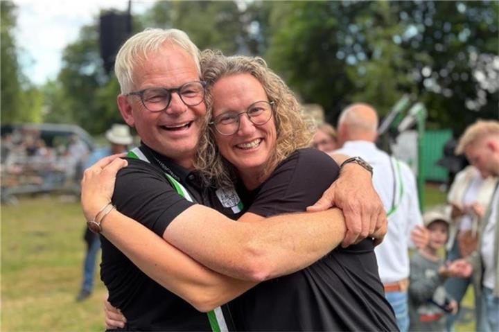 Aktuell auf dem Thron der St. Johanni Bürgerschützen: Markus Sieverding und Anita Onnebrink.
