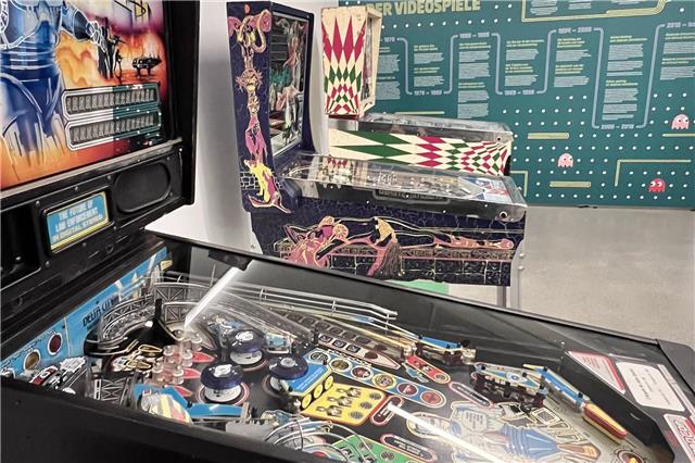 An den Wochenenden sind die Museums-Arcade-Automaten spielbar.