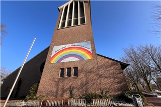 Ausstellung in der Christus-König-Kirche: Neue Perspektiven für alte Kirchen. ©hie