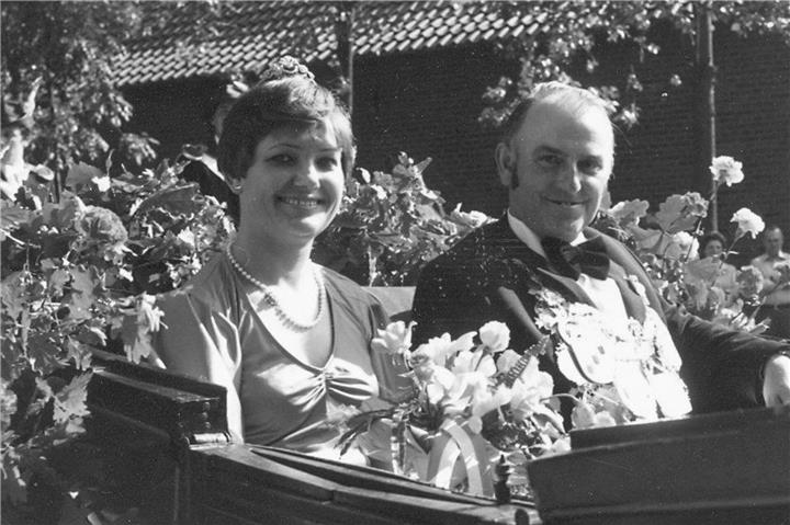 Bernhard Bleker und Erika Kirchner regierten vor 50 Jahren in Erle.