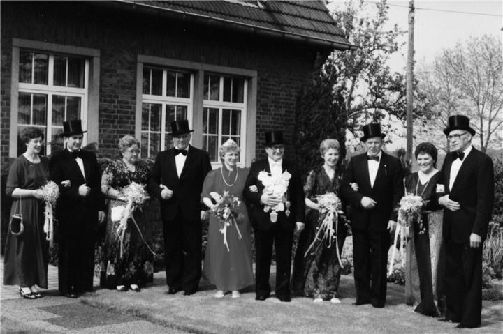Bernhard Icking und Agnes Tüshaus waren das Kaiserpaar im Jahr 1986.