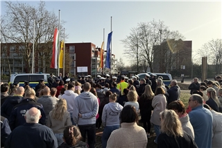 Polizei Borken erinnert an im Dienst verstorbene Kolleginnen und Kollegen
