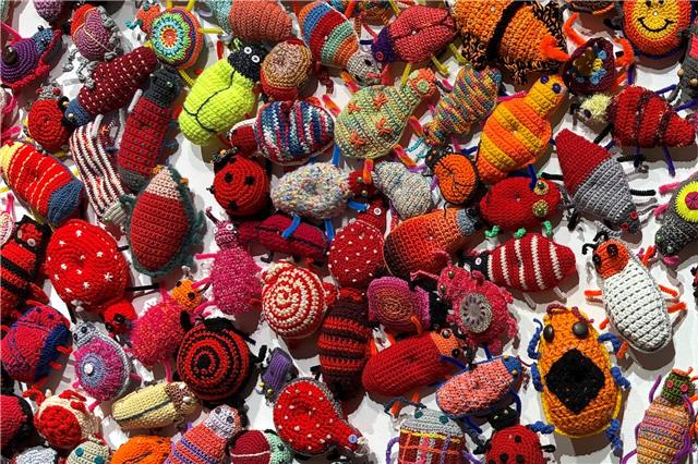 Borken krabbelt bunt