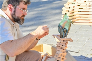 Spannende Kunstaktion