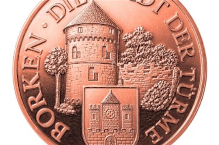 „Borken 800“ Bürgermünze ist fertig 