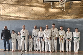 Erfolgreiche Taekwondo-Prüfung