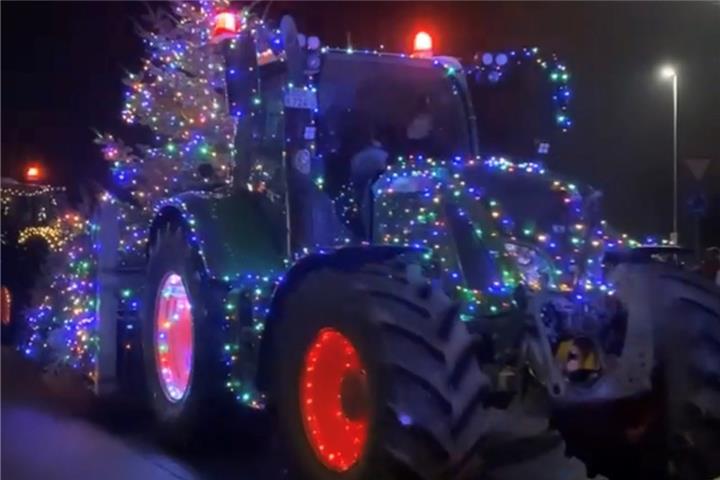 Lichterfahrt durch Borken 