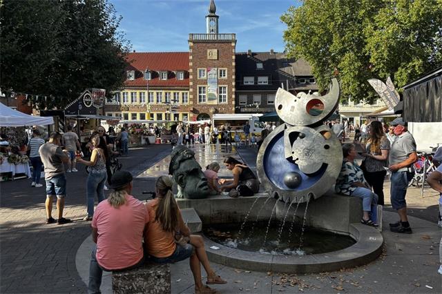 Borken lädt am Wochenende zum großen Jubiläumsstadtfest ein. Foto: BZ-Archiv