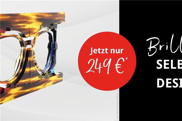 Coole Sache: Jetzt zum Sonderpreis eine Brille aus Acetat selbst designen.