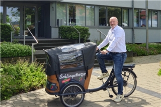 Das E-Lastenrad der Gemeinde Südlohn.