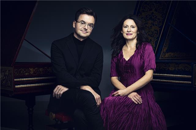 Das Grychtolik-Duo ist zu Gast in Burlo.Foto: Guido Werner