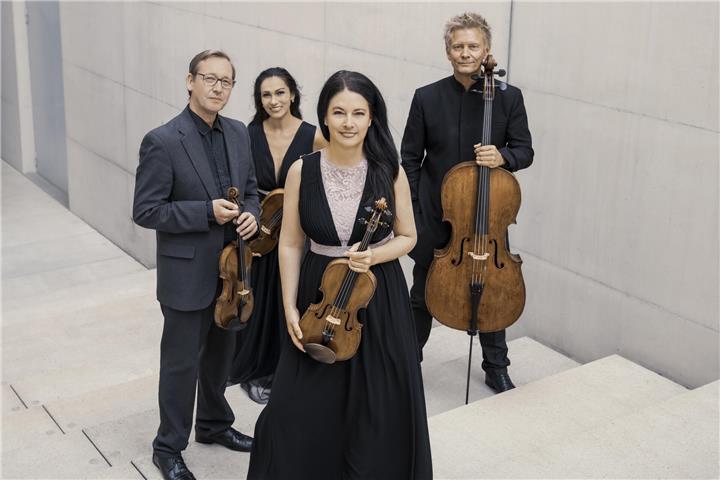 Das Streichquartett ist international gefragt.