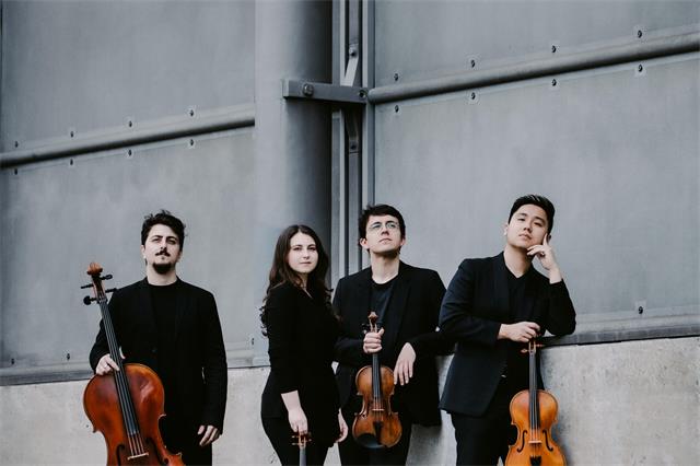 Das Viatores Quartet aus Berlin.Foto: Zuzanna Specja