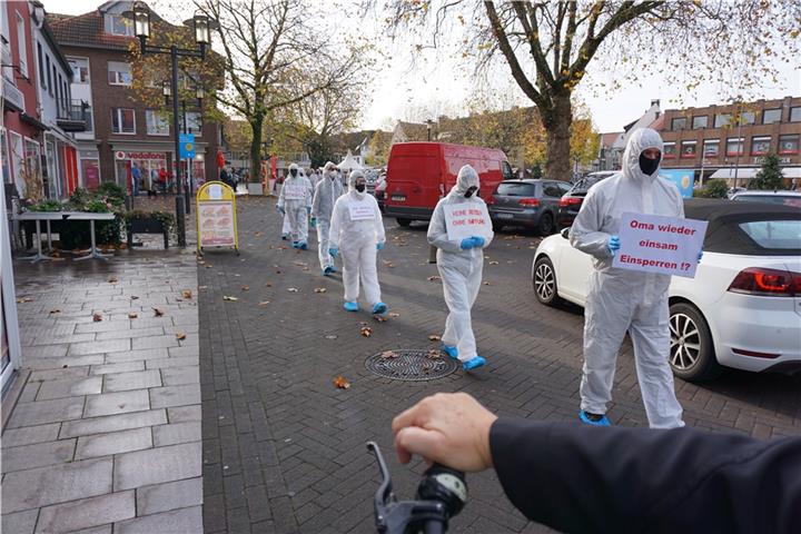 Demonstration am Samstag: Was ist die Botschaft? Foto: hie
