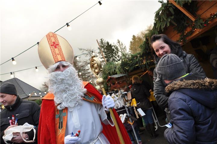 Der Nikolaus wird am Sonntag erwartet.