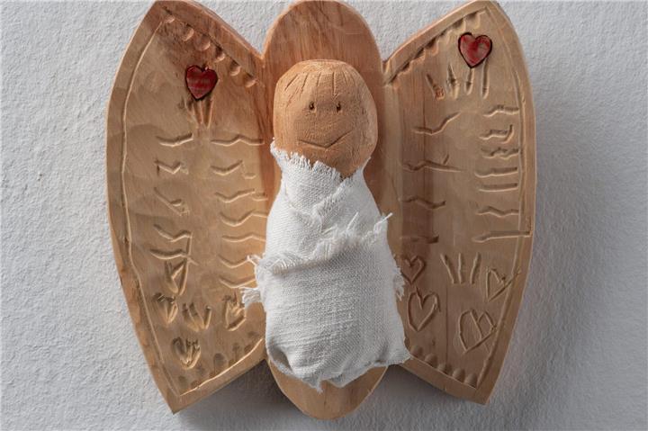 „Der Schmetterling der Hoffnung“ ist von der Schülerin Maria Hibler.