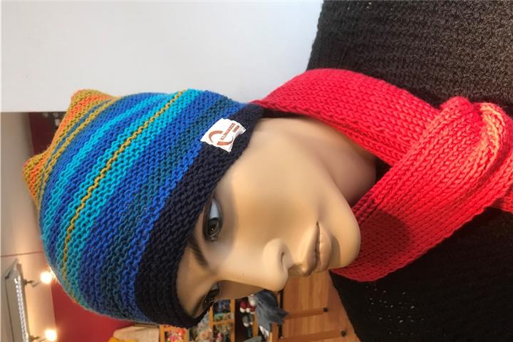 Die Streifen zeigen die globale Erderwärmung.