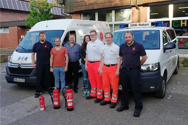 .Die Teilnehmer des DRK konnten das neu gewonnene Wissen direkt umsetzen.