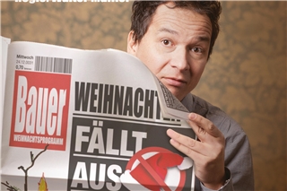 Ein Höhepunkt des Programms:Stephan Bauer mit „Weihnachten fällt aus“. 
