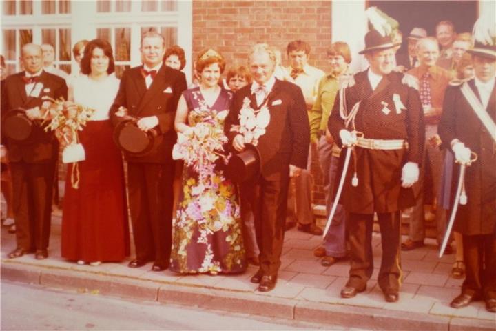 Goldjubiläum: Vor 50 Jahren regierten Rudi Nolte und Agnes Doods in Südlohn.