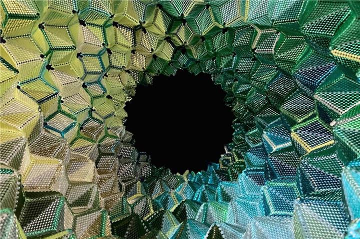 „Green“ nennt sich diese Arbeit der niederländischen Künstlerin Floor Kaspers. Foto: Floor Kaspers