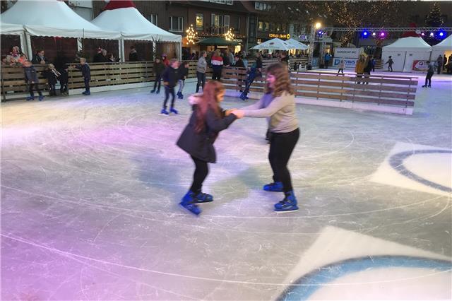 Highlight im Stadtjubiläum: Ab Januar gibt es wieder eine Eisbahn in Borken.