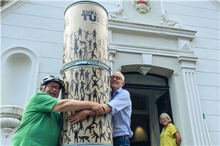 Im Holkensturm nach vorne denken. Foto: Lisa Kannenbrock