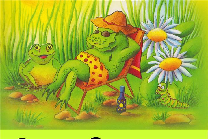 „Jenseits der Grashalme“ Im Mittelpunkt steht der kleine Frosch Alberto.