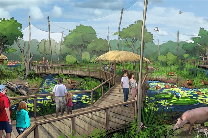 Im Südamerikanischen Pantanal sollen zum Beispiel Tapire ihr neues Zuhause finden.