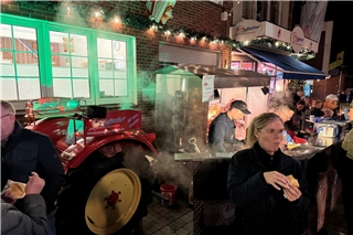 In gemütlicher Atmosphäre in den Advent starten.