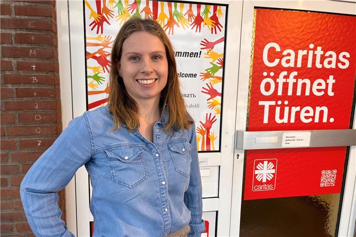 Johanna Stroick kümmert sich um Familien in Gescher und Reken, die einen Familienpaten suchen sowie um die ehrenamtlichen Paten. Foto: hie