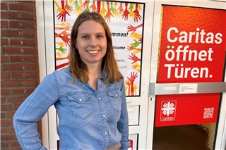 Johanna Stroick kümmert sich um Familien in Gescher und Reken, die einen Familienpaten suchen sowie um die ehrenamtlichen Paten. Foto: hie