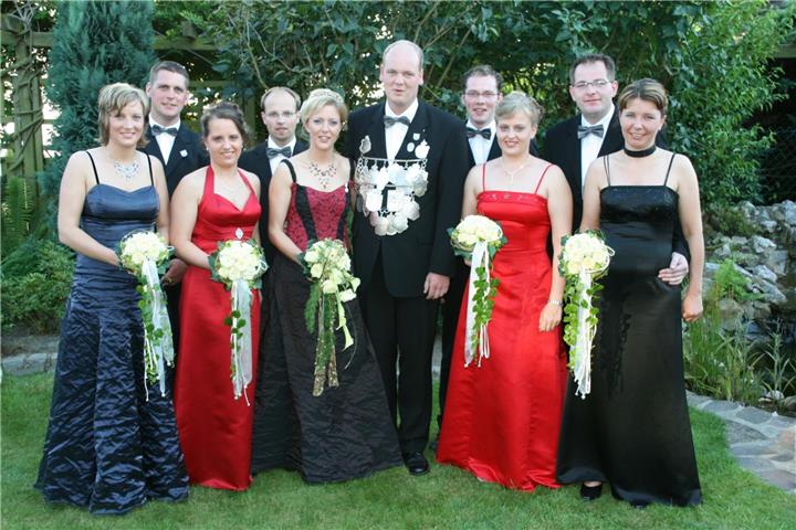 Jürgen Grunden und Ute Böing bildeten im Jahr des WM-Sommermärchens 2006 das Königspaar.