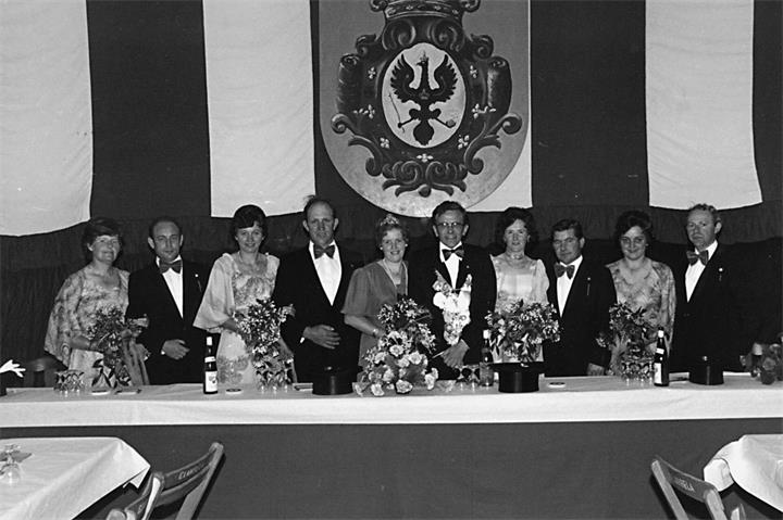 Konrad Tegeler und Agatha Röttger regierten vor 50 Jahren in Südlohn.