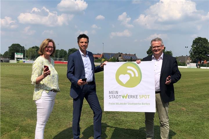 Kostenloses High-Speed-Surfen ist jetzt an vielen Punkten in Raesfeld möglich.