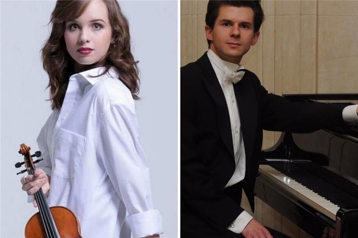 „Klassik ist nicht nur ernste Musik“ Lea Brückner an der Violine und Pianist Roman Salyutov geben ein Charity-Konzert für die Organisation „Helden für Tiere“, der internationalen Tierhilfe des Tierschützers Ralf Seeger, der seine Projekte selbst vorstellt. Foto: pd