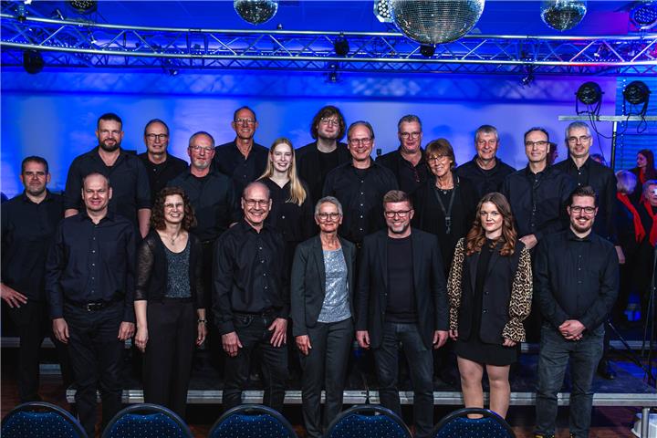 Mit dabei: die Swing & More Bigband aus Bocholt.