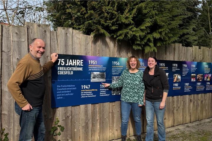 Mit einem Tag des Offenen Tür feiert die Freilichtbühne Coesfeld Geburtstag.