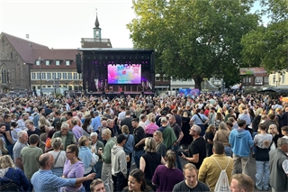 Mit einem umfangreichen Programm lädt die Stadt Borken zum Jubiläumsstadtfest. Foto: BZ-Archiv