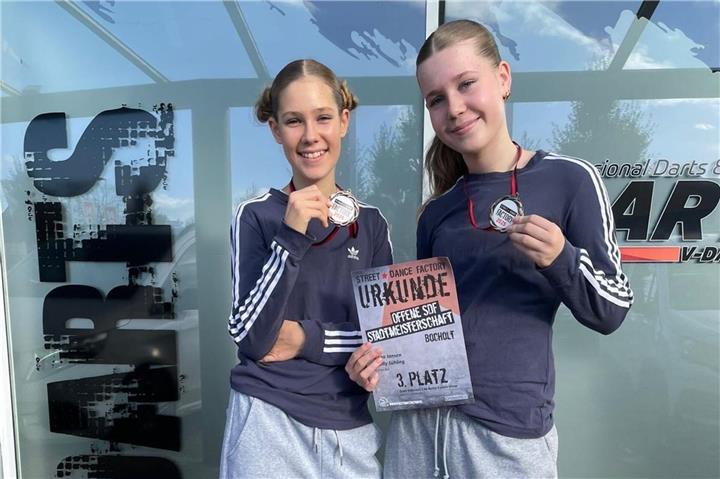 Mona und Lilly aus „Next Level“ belegten einen erfolgreichen 3. Platz.