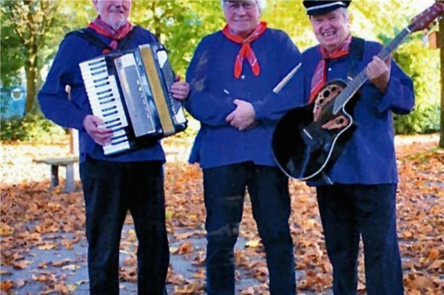Seit fast zwei Jahren erfolgreich mit Volksmusik: die drei Wirtshausmusikanten aus Reken. Foto: pd