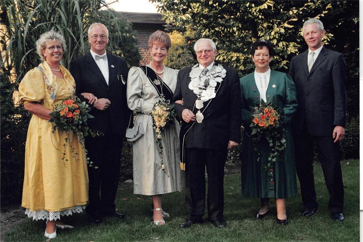 Silberjubiläum: Josef Dülmer und Anni Schmäing im Jahr 2001.