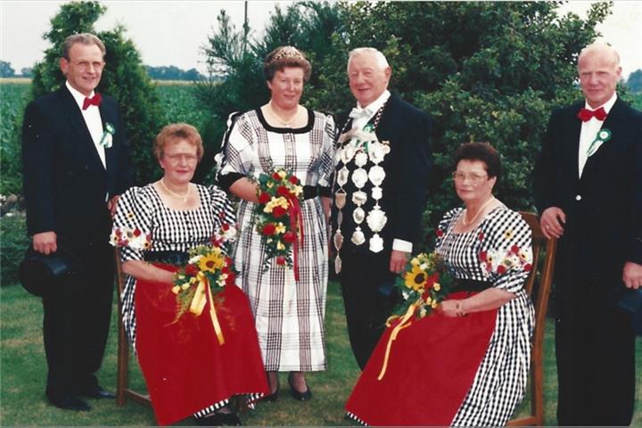 Silbernes Thronjubiläum haben in diesem Jahr Hubert Bestert und Gertrud Hajk.