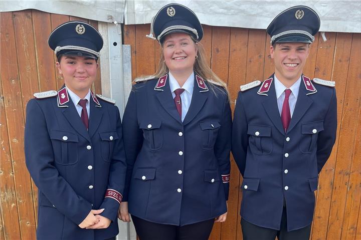 Spielmannszug Ramsdorf: Gewinner der Voting-Aktion mit neu angeschafften Uniformen.